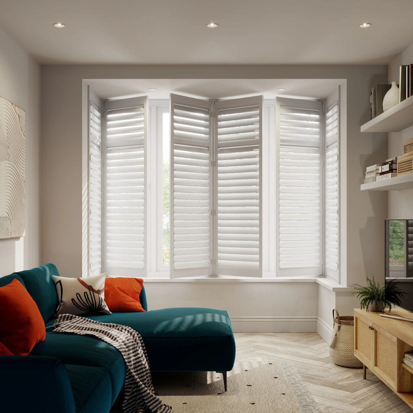 Bay Window Shutters